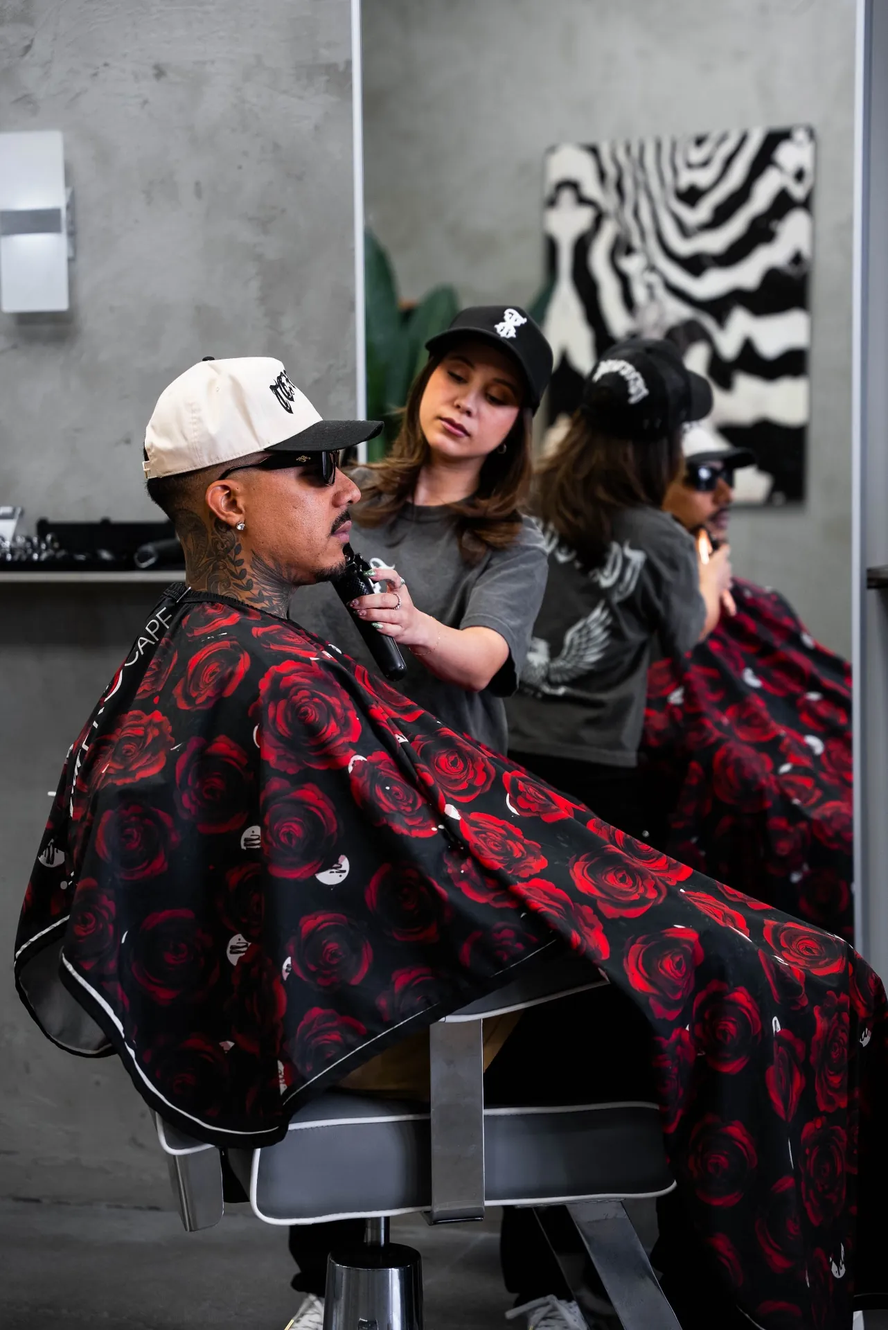 Master barber at Texture Barbershop in Summerlin, Las Vegas