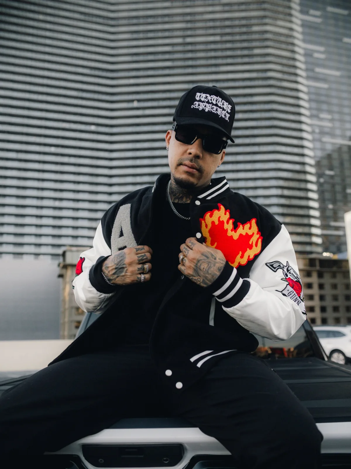 Texture Apparel — full Drop 001 fit on the Las Vegas Strip
